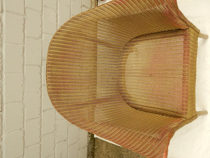 Original Lloyd Loom Sessel Sitzansicht