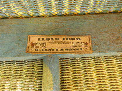 Lloyd Loom Herstelleretikett