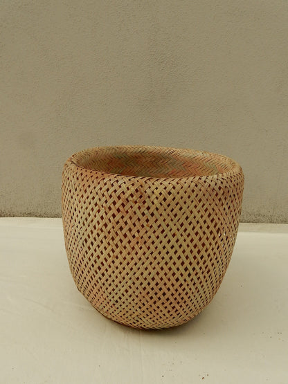 Vintage Bambuskorb Natur