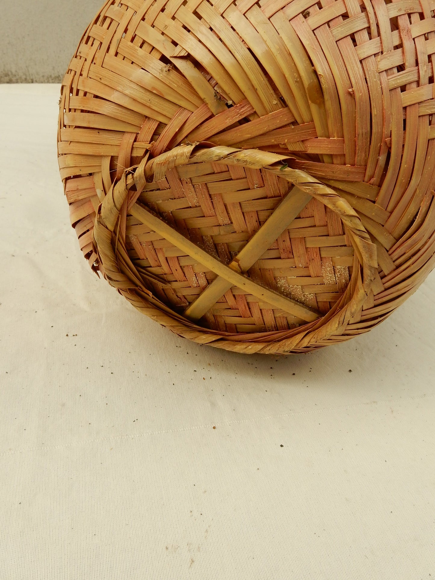Vintage Flechtkorb Set Natur