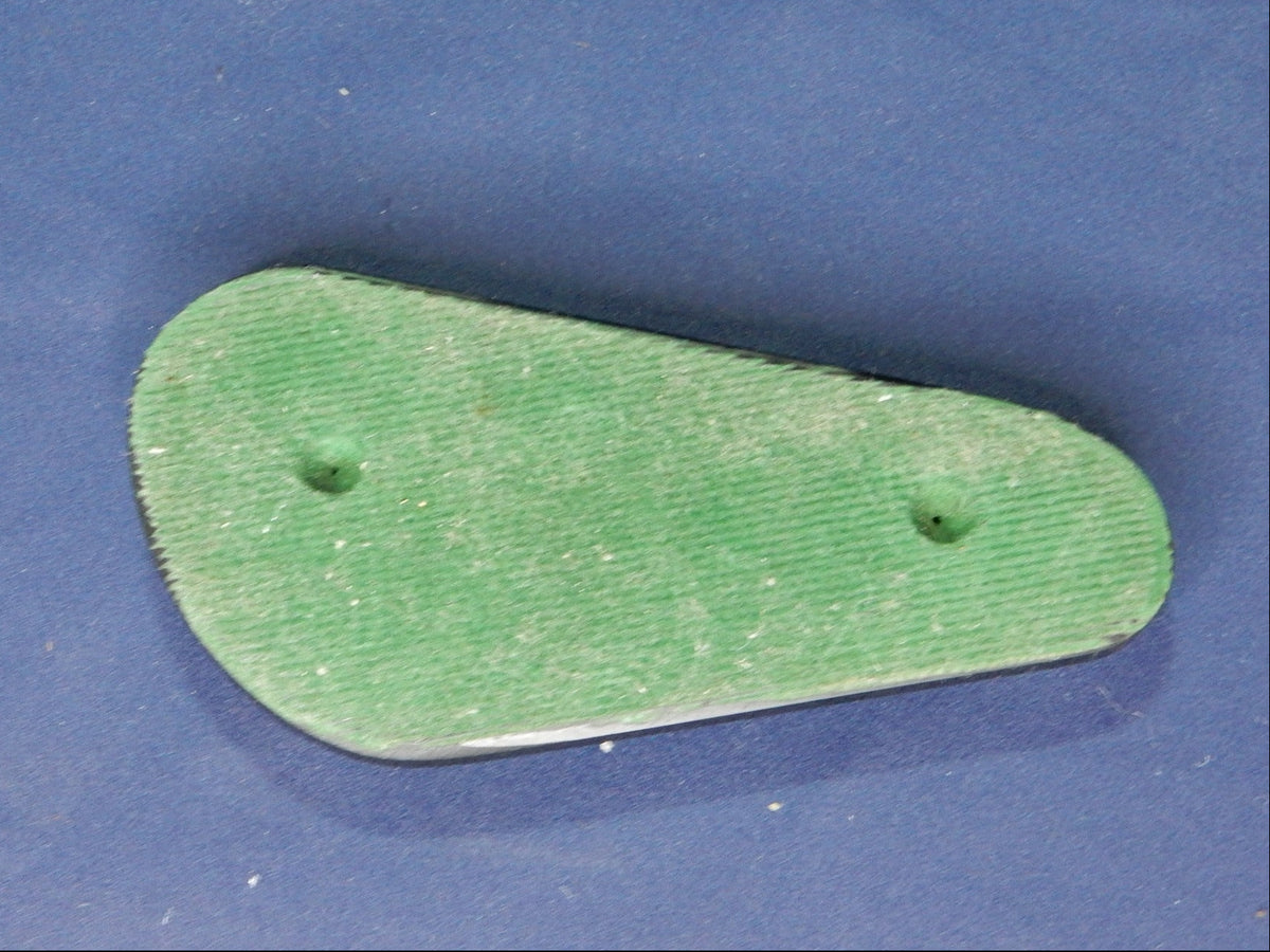 Art-Déco Briefhalter – grün – 14 cm
