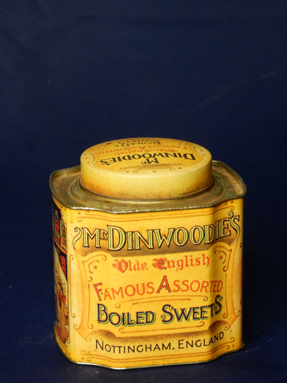 Vintage Mr. Dinwoodie’s Boiled Sweets Blechdose – Nottingham England
