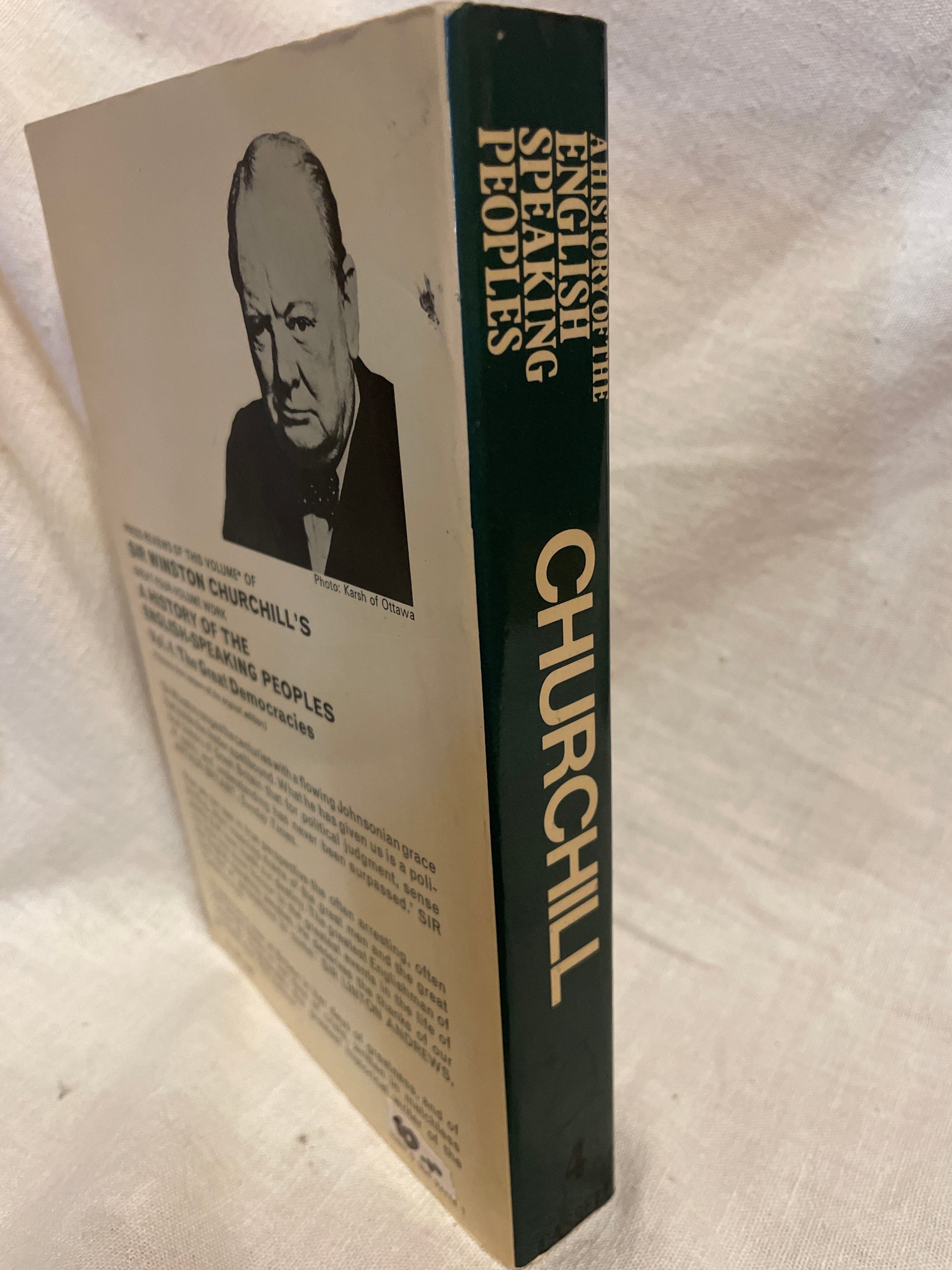 Winston S. Churchill - A history of the english speaking peoples vol. 4  „The Great Democracies“ - Artikelbild von Fummel & Gedöns Secondhand-Store