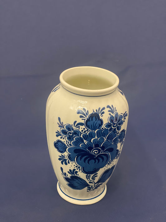 Vase Blauw Delpt handbemalt