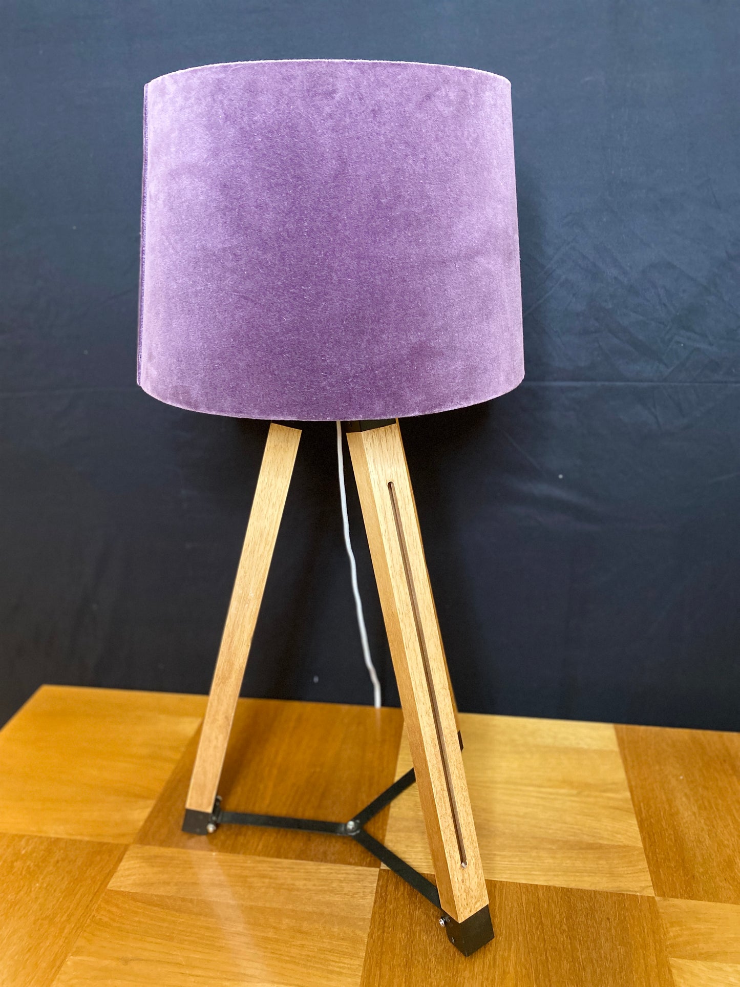Stehlampe Violett