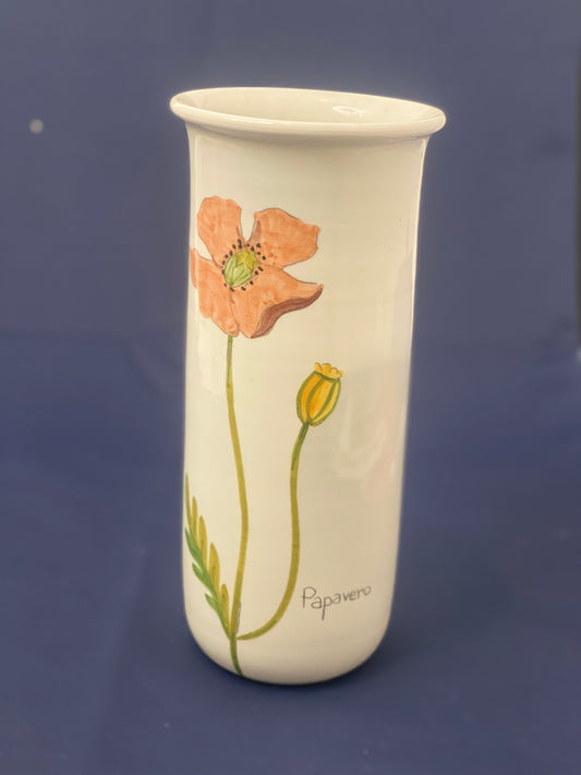 Große Vase Mohnblume