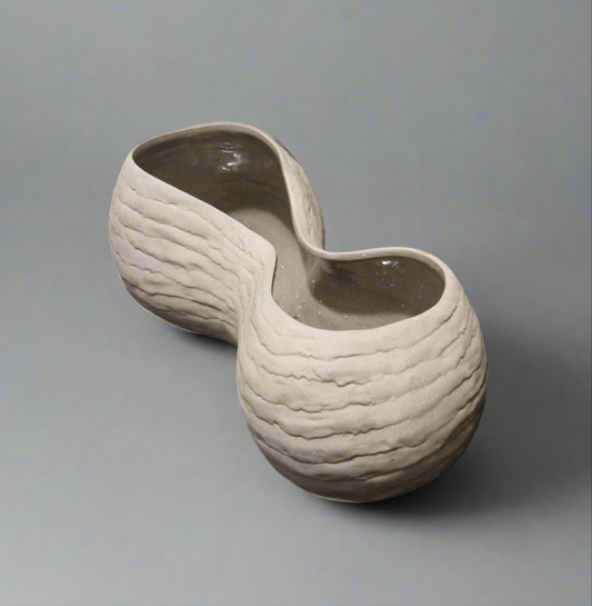 Vase Beton Erdnuss