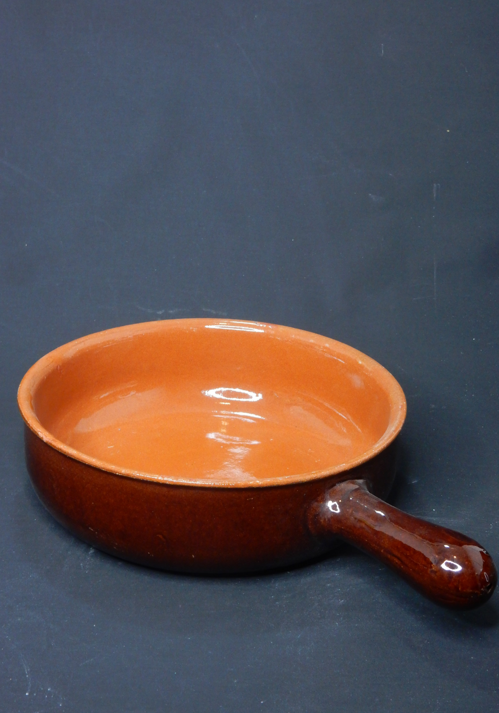 Retro Auflaufform mit Griff - 29 cm - Artikelbild von Fummel & Gedöns Secondhand-Store