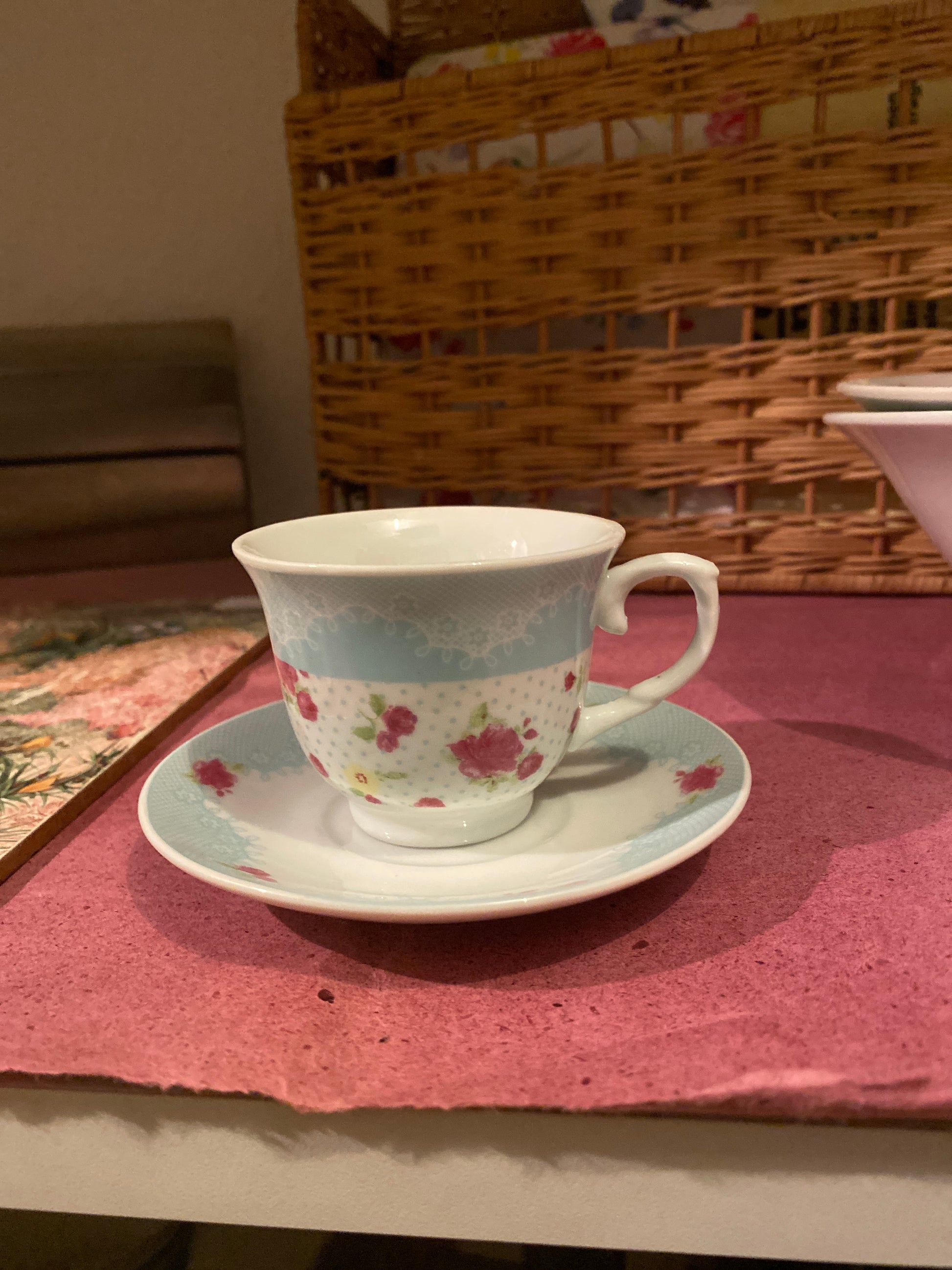 Espressotassen Blümchen 6 Stck. - Artikelbild von Fummel & Gedöns Secondhand-Store