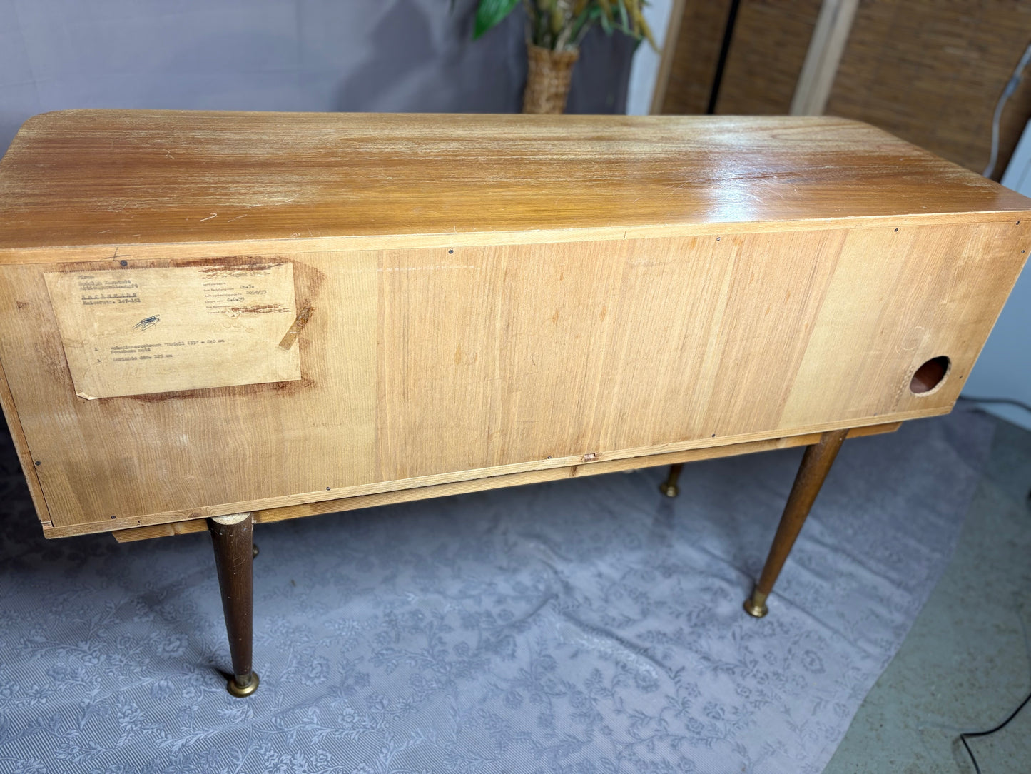 Vintage Anrichte - nussbaum - 50er Jahre