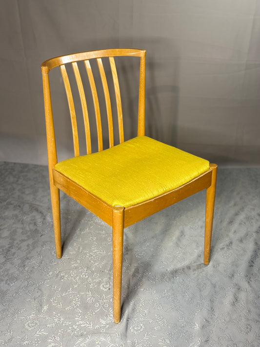 Vintage Casala Stuhl mit geschwungener Rückenlehne