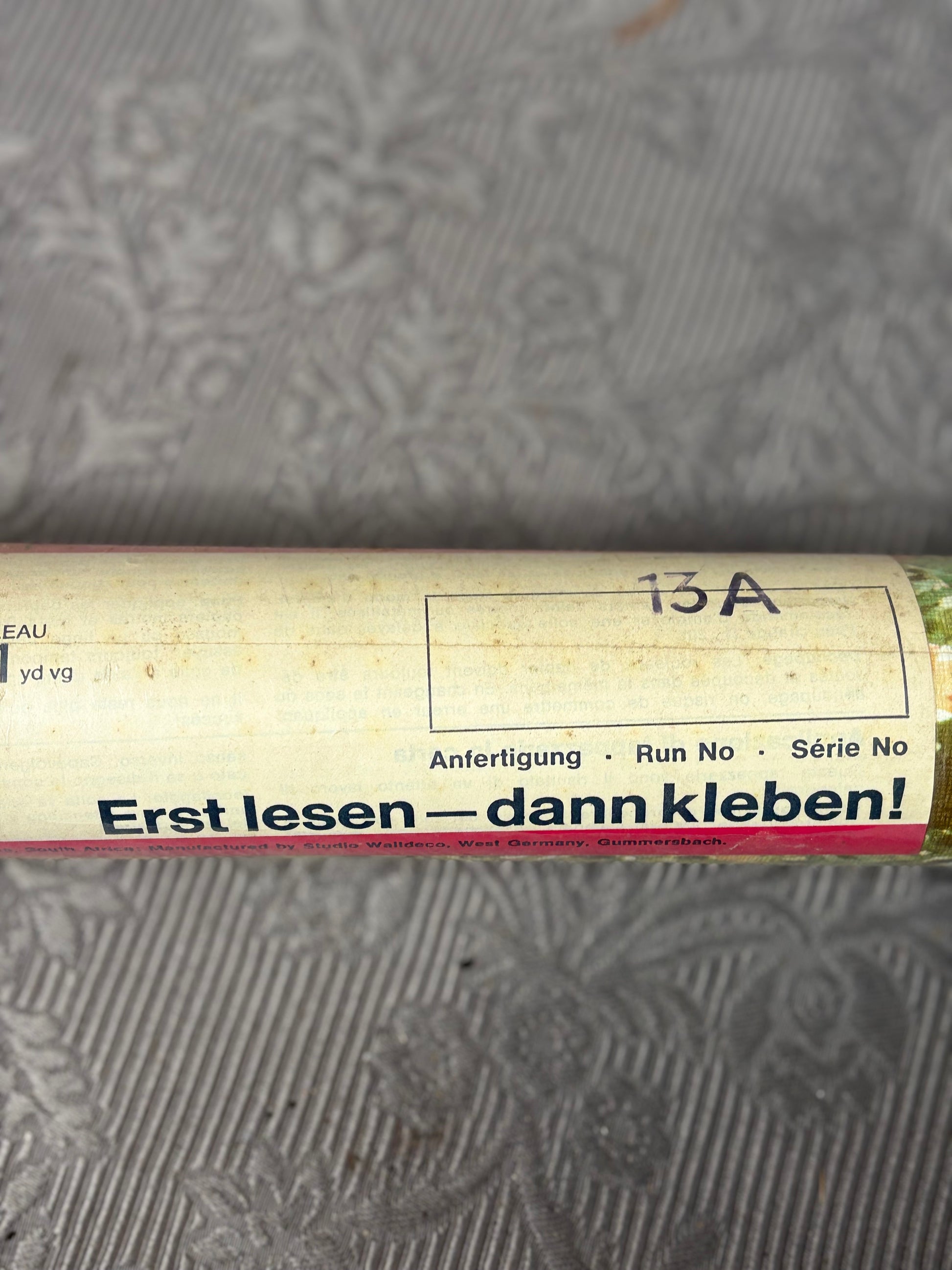 Vintage Tapete - 0,53m x 10,05m - Artikelbild von Fummel & Gedöns Secondhand-Store