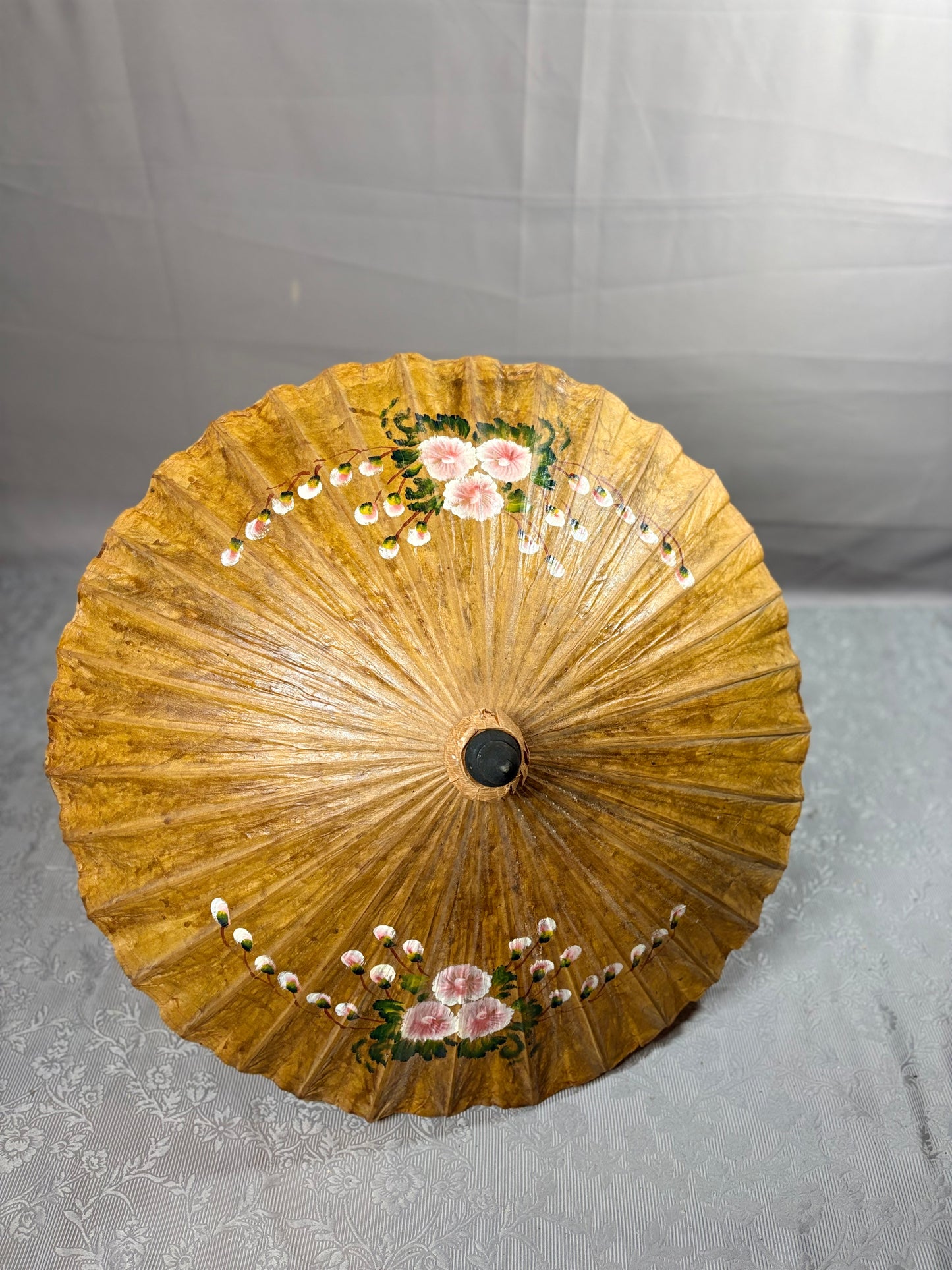 Handbemalte Vintage Bambus-Regenschirme