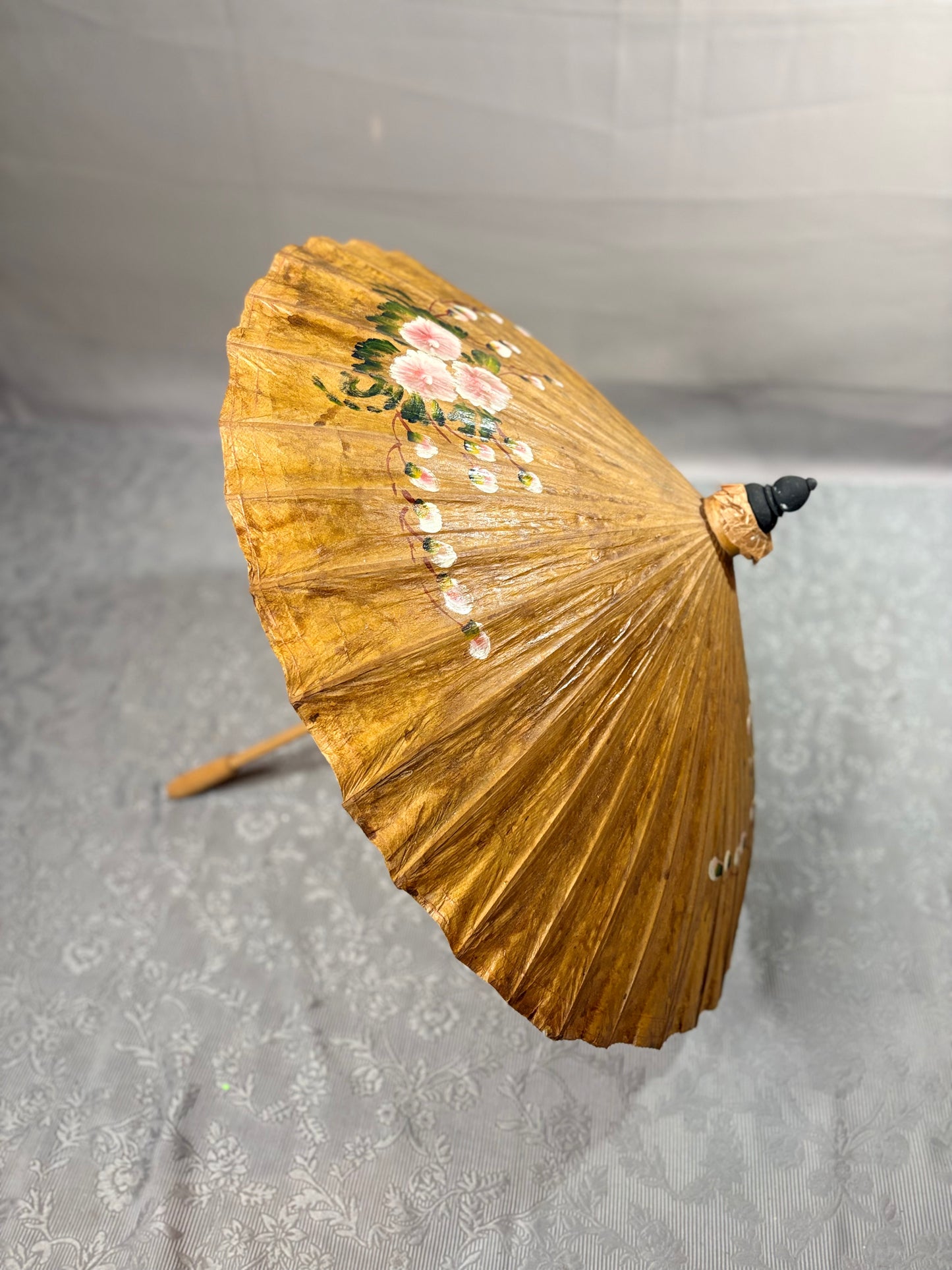 Handbemalte Vintage Bambus-Regenschirme