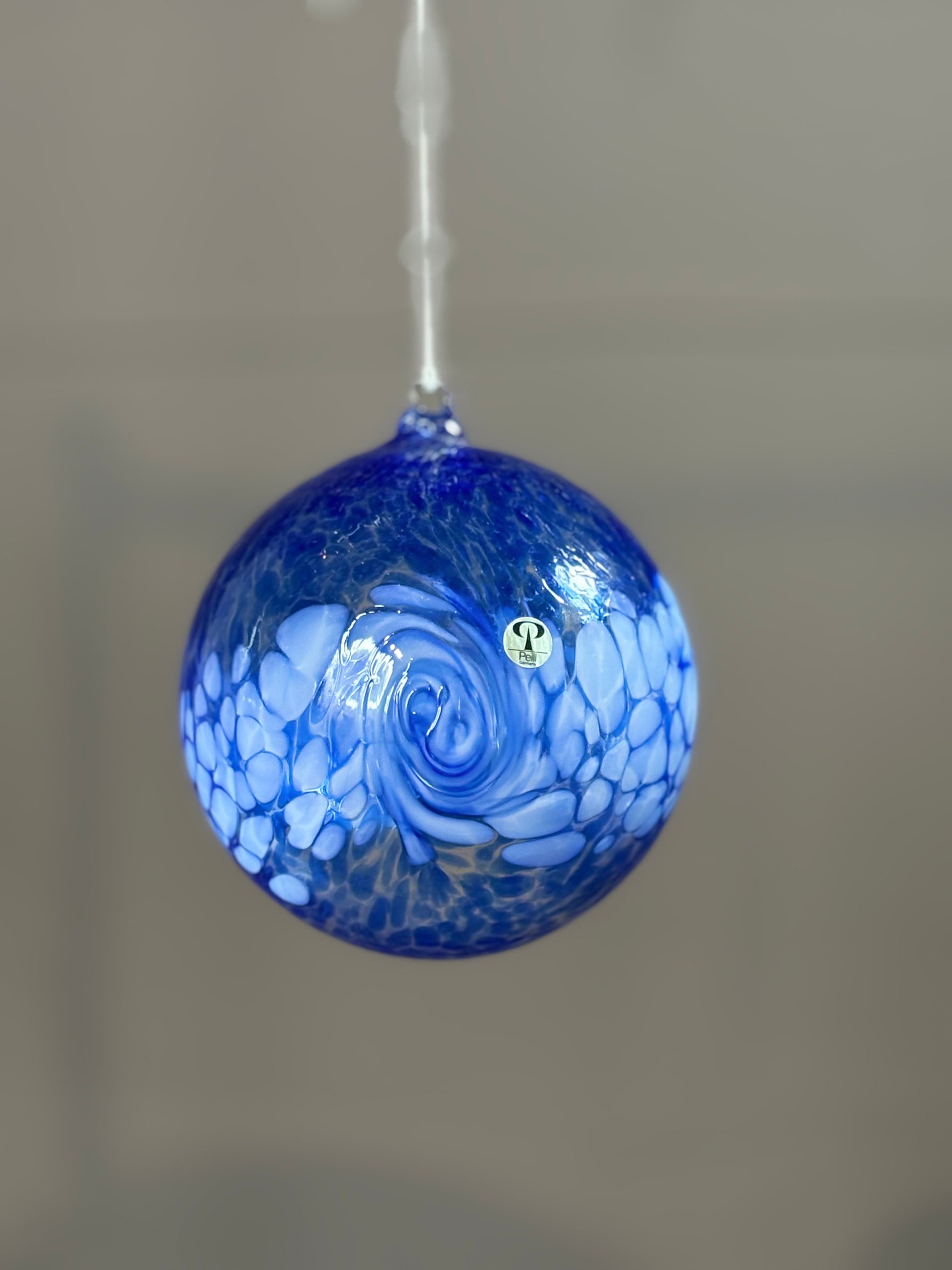 Peill Glas-Dekokugeln 70er Jahre – 14 cm - Artikelbild von Fummel & Gedöns Secondhand-Store