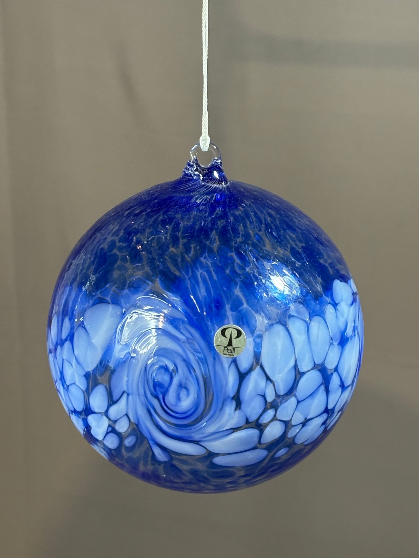 Peill Glas-Dekokugeln 70er Jahre – 14 cm
