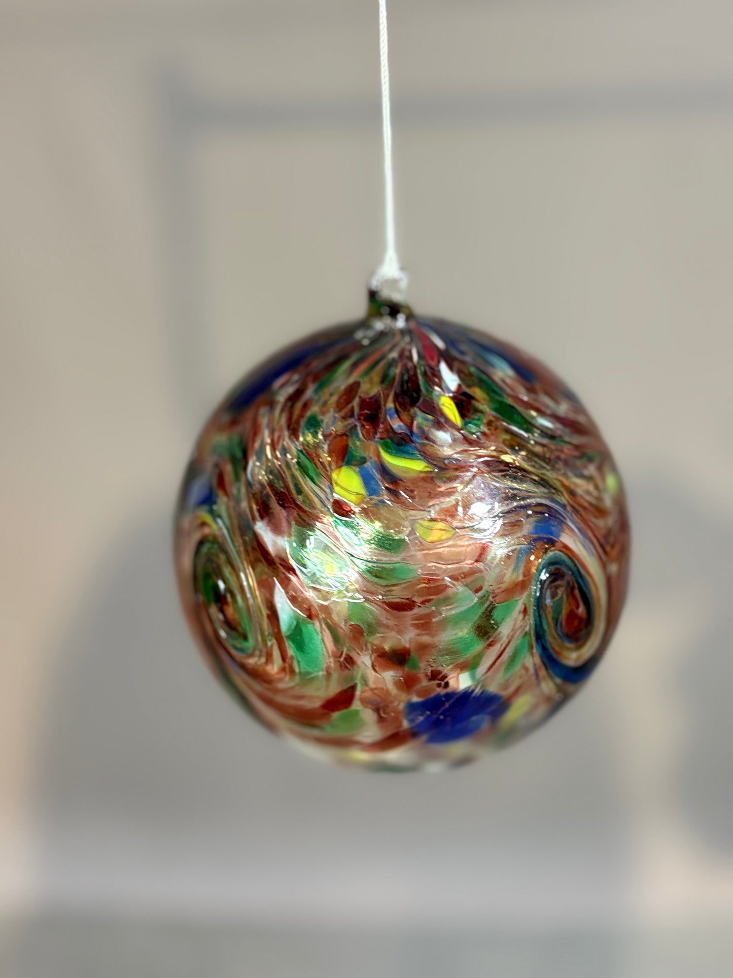 Peill Glas-Dekokugeln 70er Jahre – 14 cm