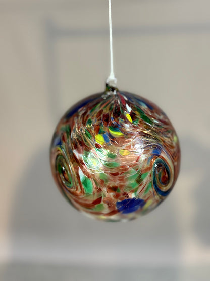 Peill Glas-Dekokugeln 70er Jahre – 14 cm