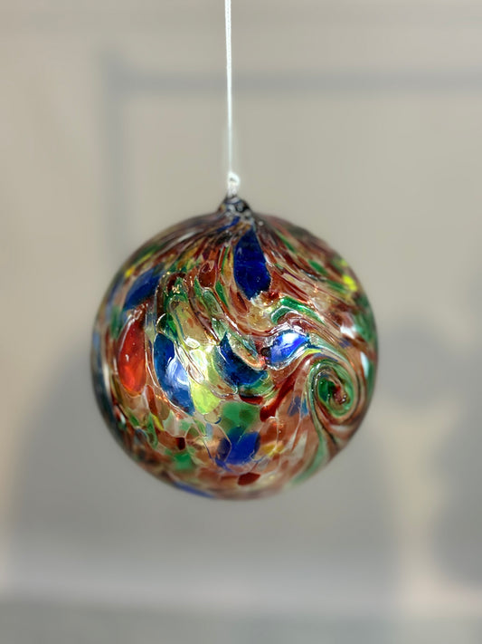 Peill Glas-Dekokugeln 70er Jahre – 14 cm