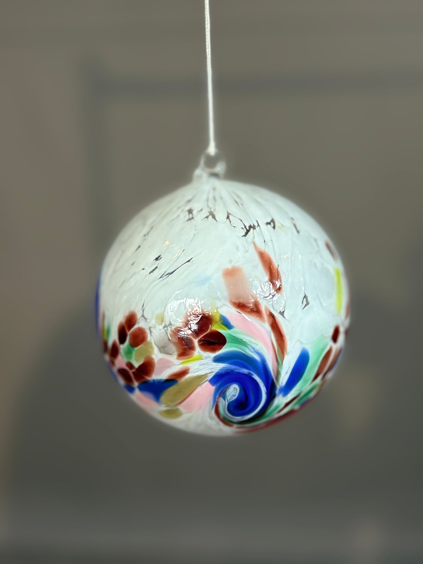 Peill Glas-Dekokugeln 70er Jahre – 14 cm