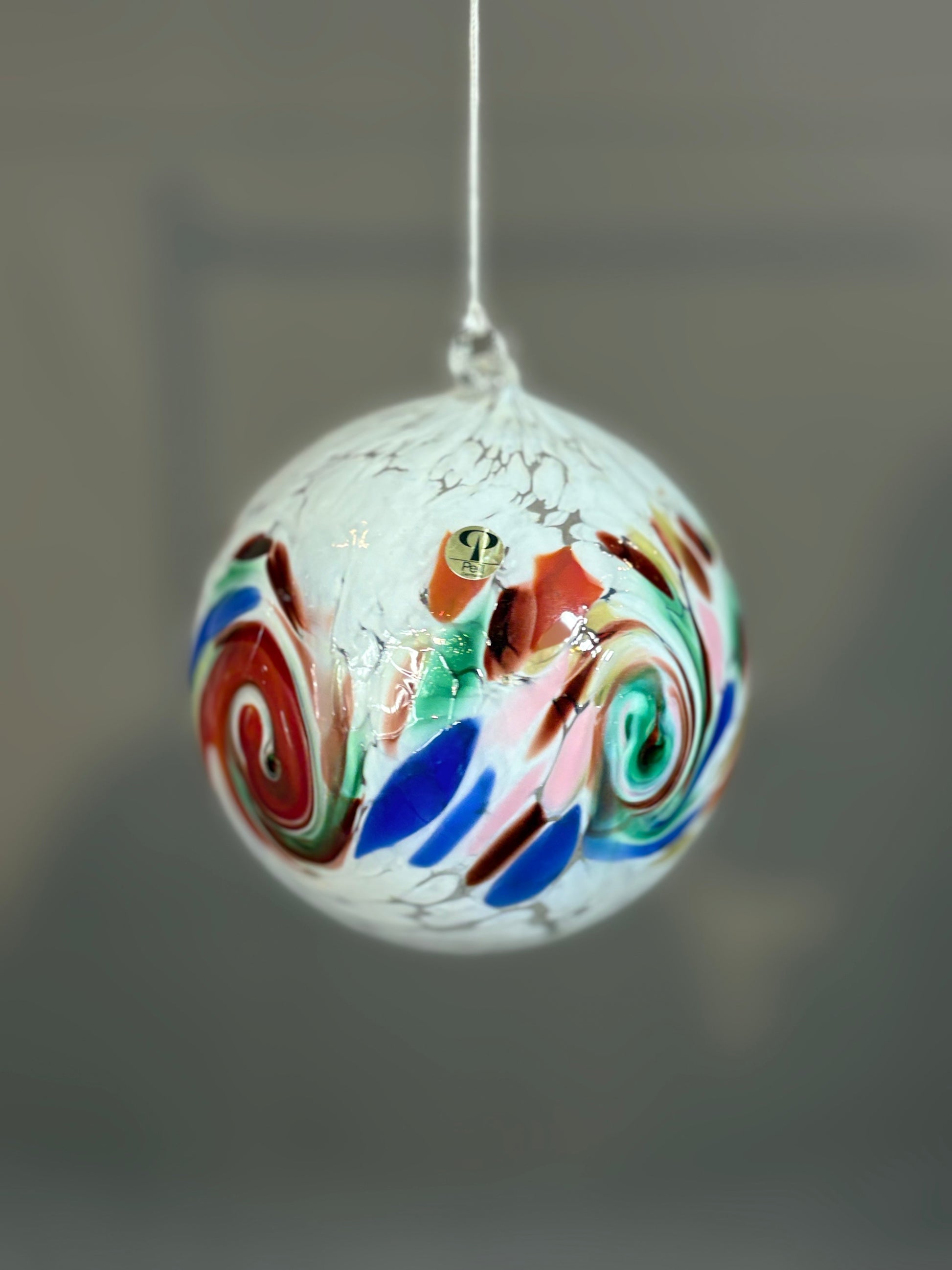 Peill Glas-Dekokugeln 70er Jahre – 14 cm - Artikelbild von Fummel & Gedöns Secondhand-Store
