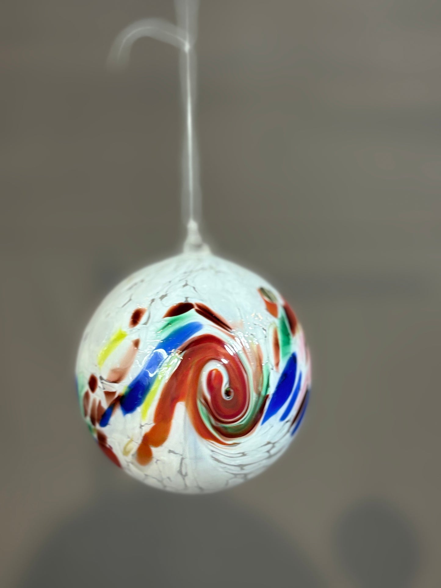 Peill Glas-Dekokugeln 70er Jahre – 14 cm