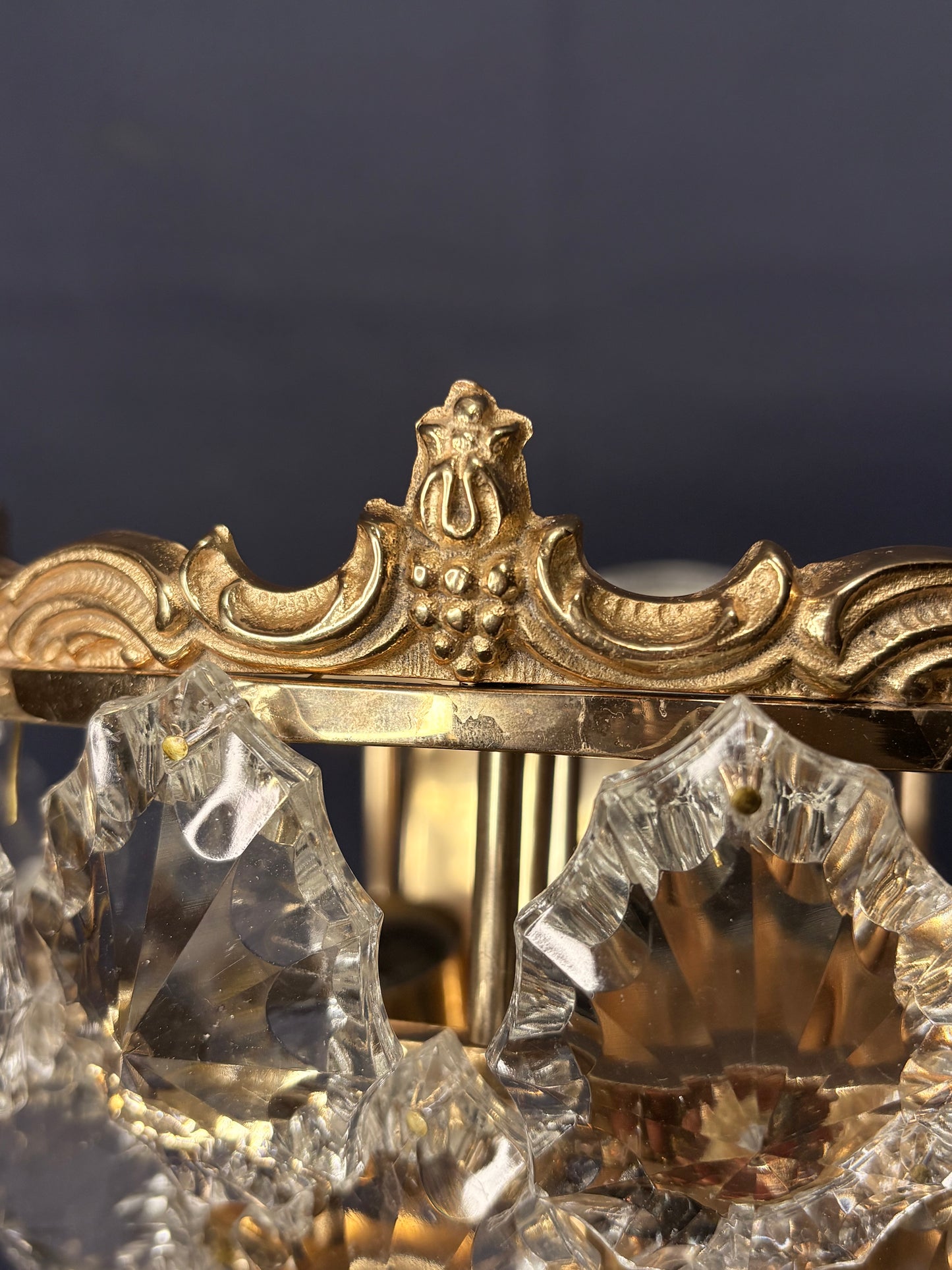 Messing Bleikristall Wandlampen - 2er Set - Schröder & Co.