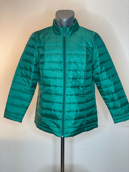 Steppjacke grün