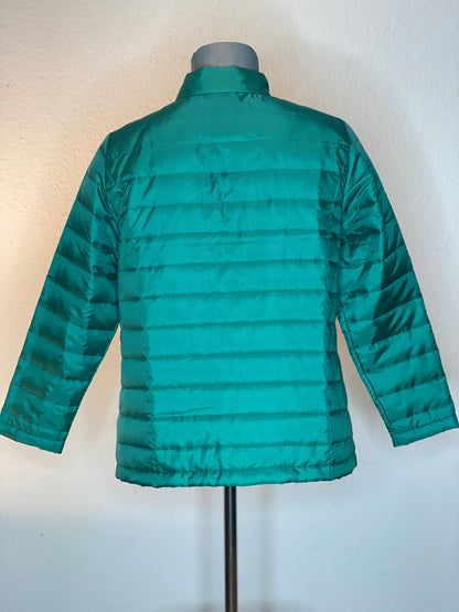 Steppjacke grün