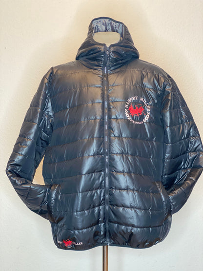 Steppjacke schwarz von Harvey Miller