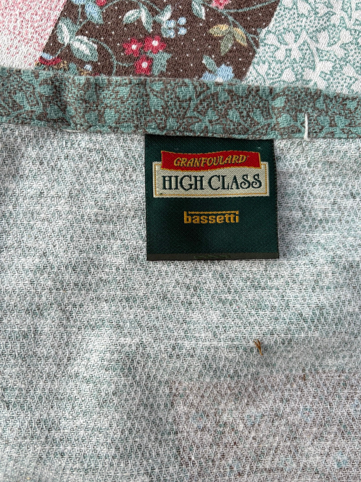 Bassetti Granfoulard High Class Markenetikett