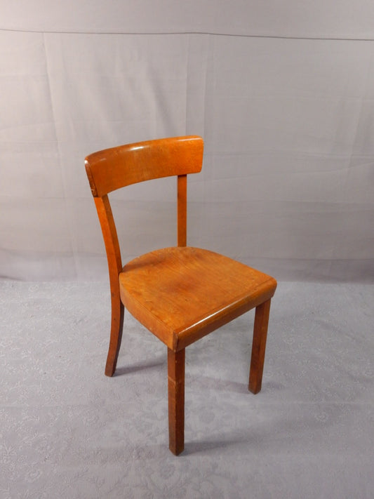 Frankfurter Küchenstuhl Kneipenstuhl Holz Art Deco Bauhaus