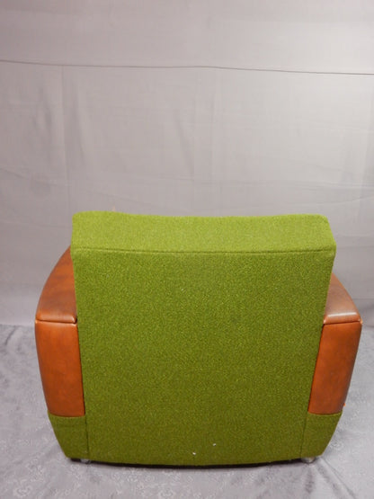 Mid-Century Cocktailsessel mit Rollen