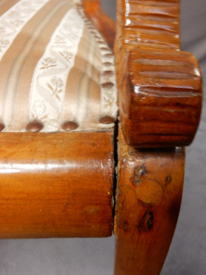 Biedermeier Armlehnstuhl - Kirschholz