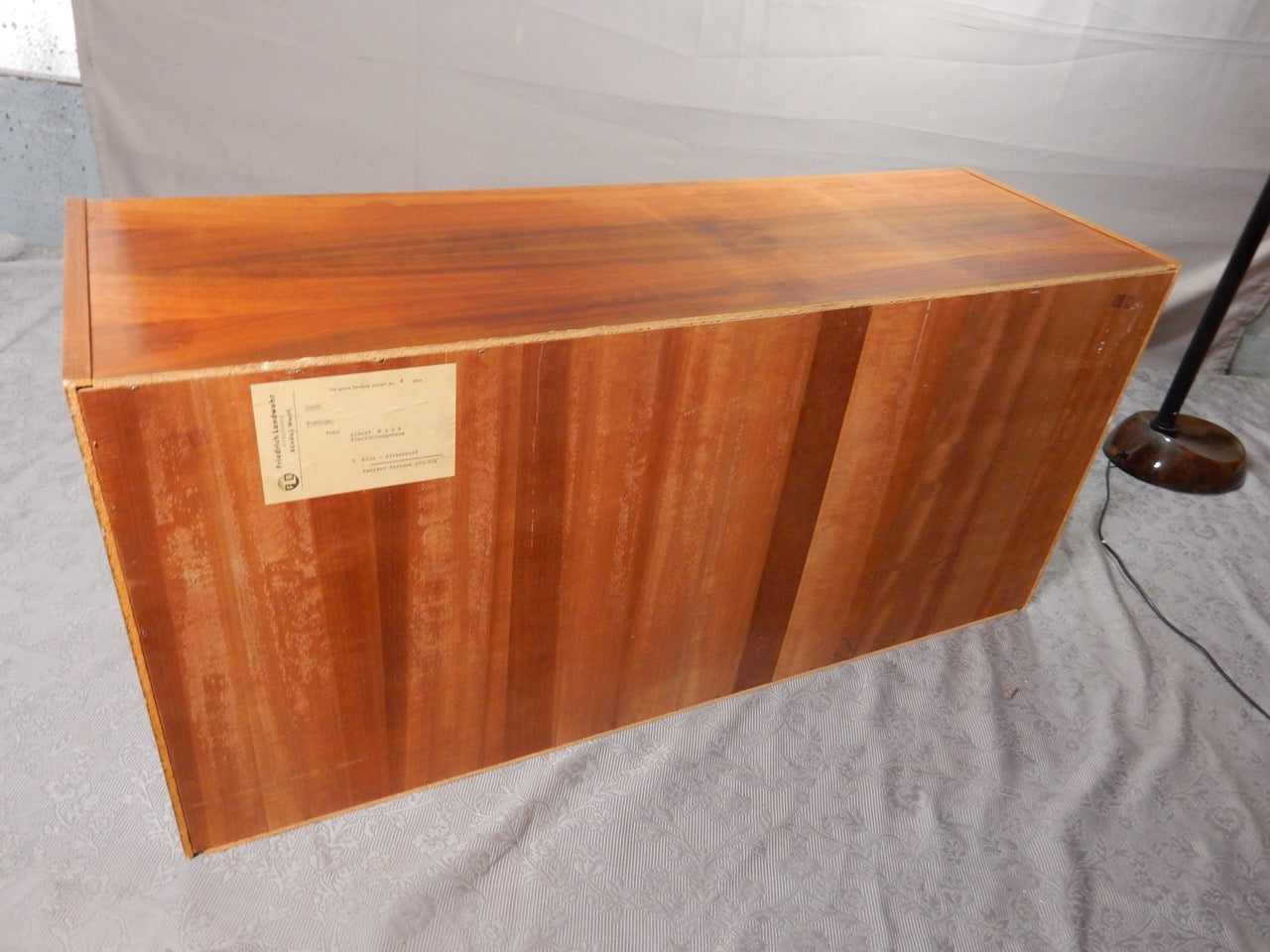 Offenes Mid-Century Aufsatzregal aus Holz – Friedrich Landwehr - Artikelbild von Fummel & Gedöns Secondhand-Store
