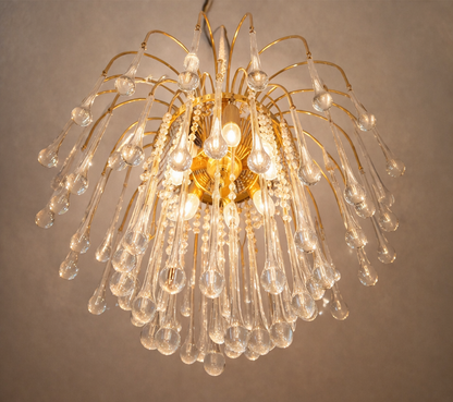 Kristallglas Kronleuchter - Muranoglas Tropfen Design