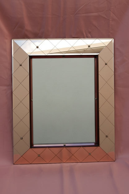 Art Déco Wandspiegel Vorderansicht