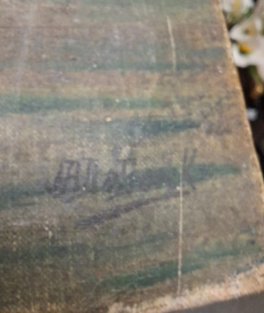 Arthur Bankwitz Tulpenstillleben 1945 – Detailaufnahme 3