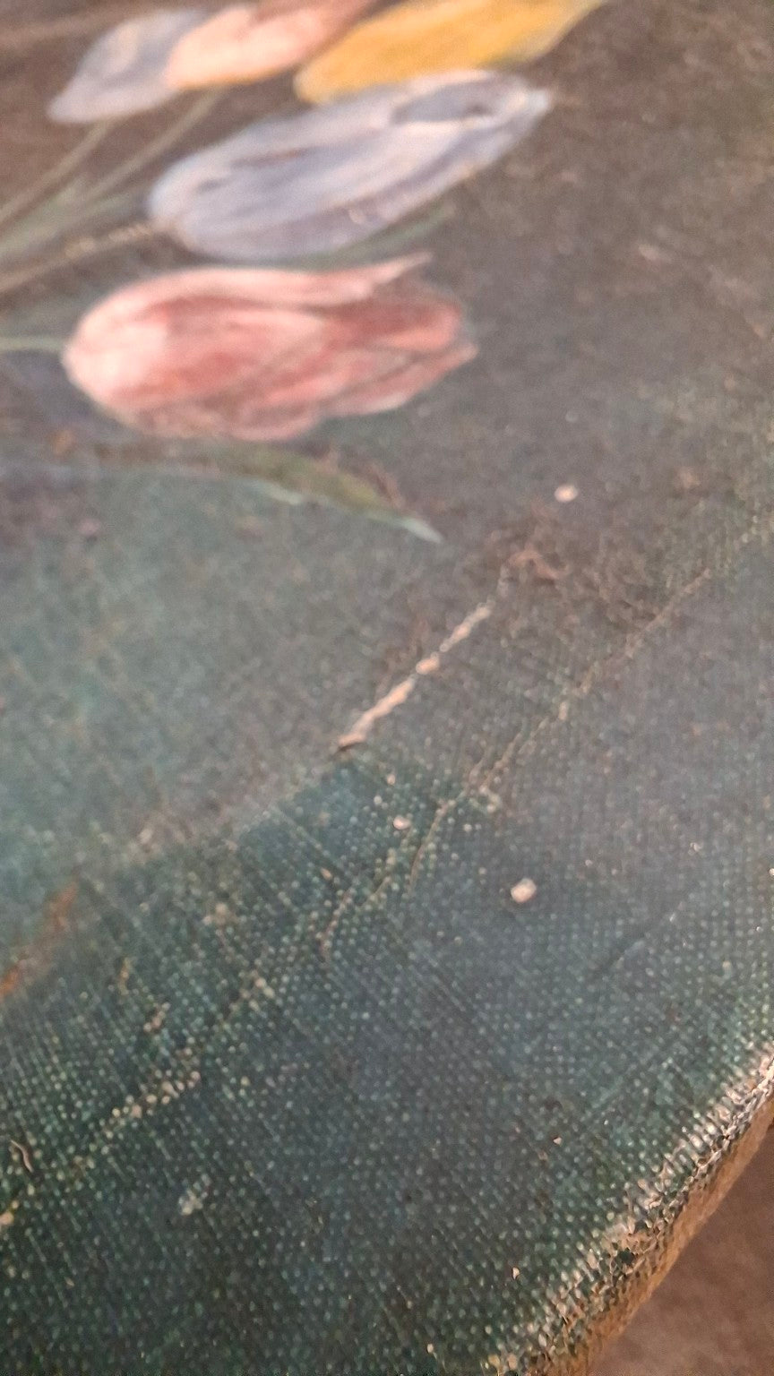 Arthur Bankwitz Tulpenstillleben 1945 – Detailaufnahme 4