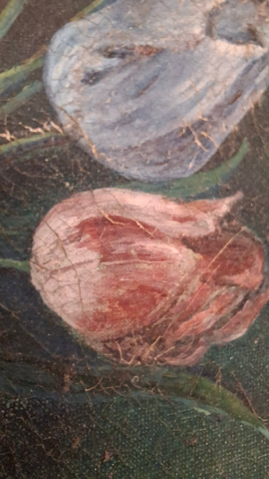Arthur Bankwitz Tulpenstillleben 1945 – Detailaufnahme 5