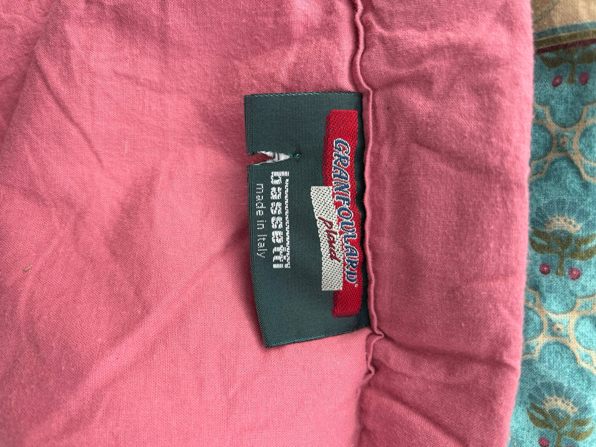 Bassetti Granfoulard Plaid Made in Italy Etikett