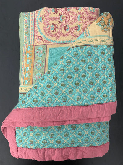 Bassetti Granfoulard Muster und rosa Rückseite