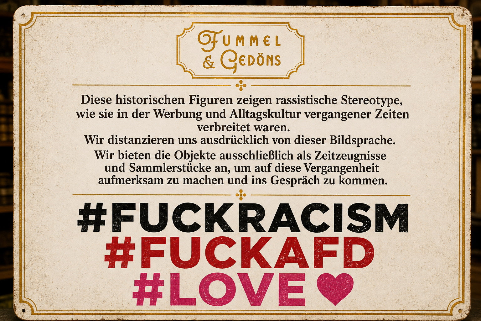 11 historische Dienerfiguren – handbemalte Deko- &amp; Servierfiguren - Zeitzeugnis - Artikelbild von Fummel & Gedöns Secondhand-Store