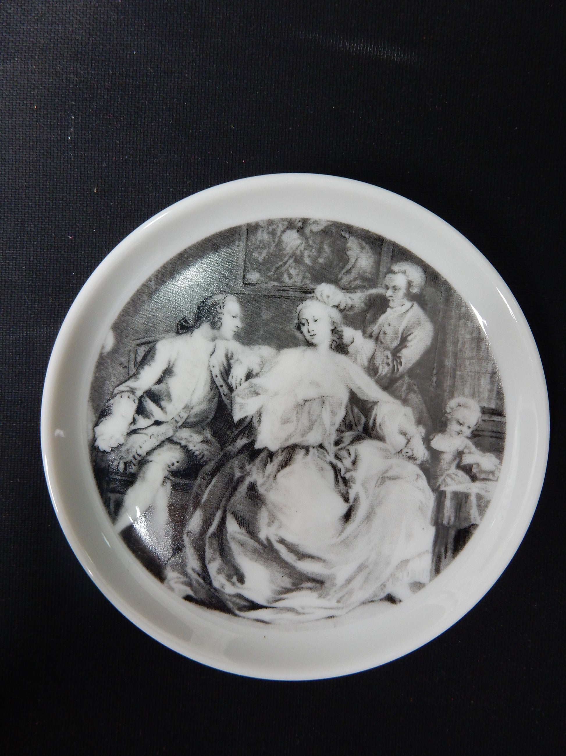 Fürstenberg Porzellan Sammelteller Schwarzkopf (6er-Set) - Artikelbild von Fummel & Gedöns Secondhand-Store