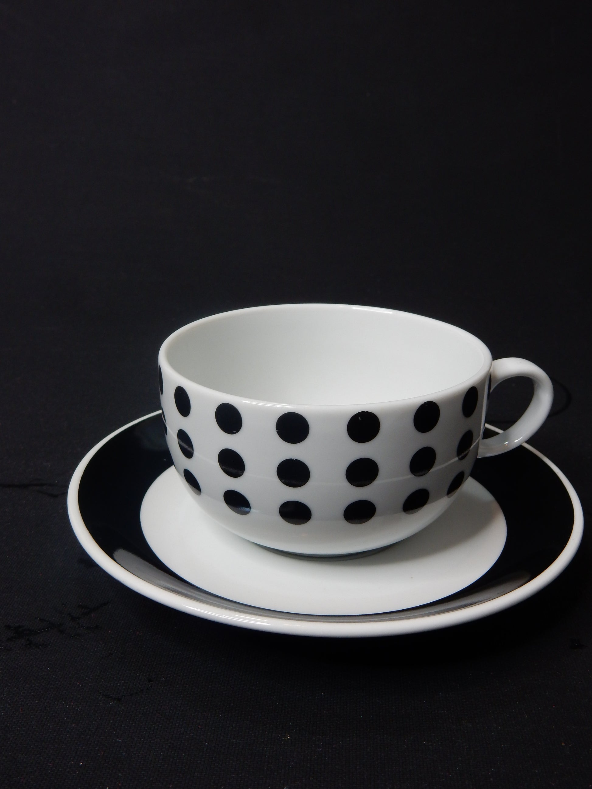 Eduscho &quot;Espresso Grande&quot; Service - 3 Tassen / 3 Untertassen (Set) - Artikelbild von Fummel & Gedöns Secondhand-Store