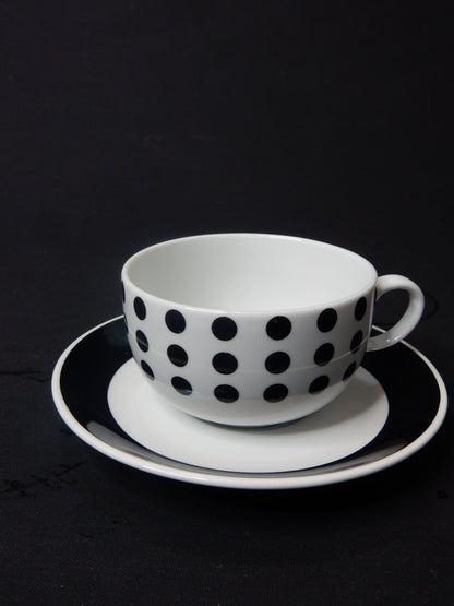 Eduscho "Espresso Grande" Service - 3 Tassen / 3 Untertassen (Set)