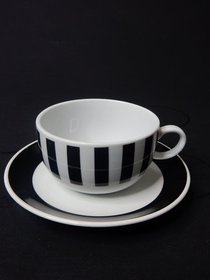 Eduscho "Espresso Grande" Service - 3 Tassen / 3 Untertassen (Set)