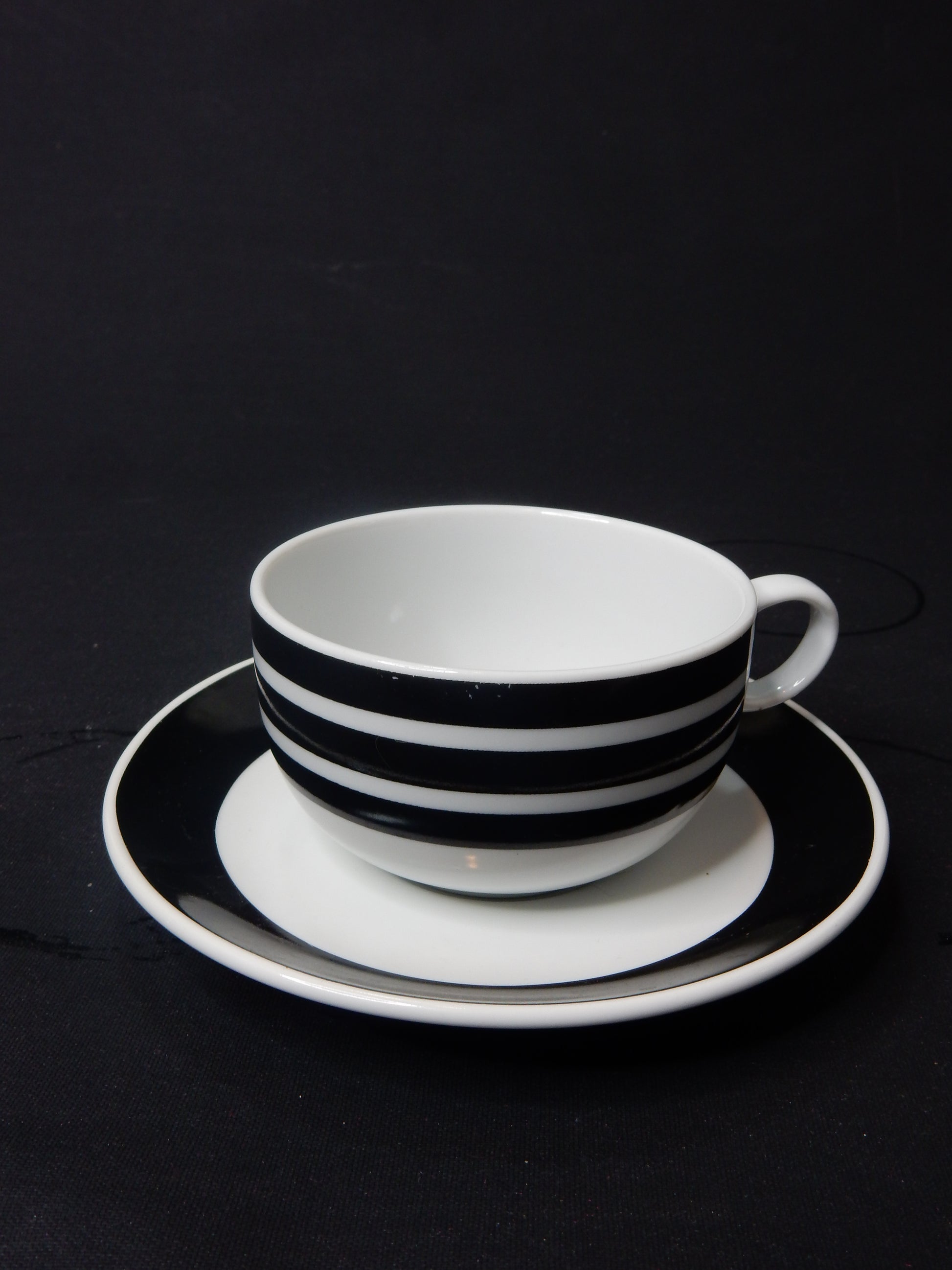 Eduscho &quot;Espresso Grande&quot; Service - 3 Tassen / 3 Untertassen (Set) - Artikelbild von Fummel & Gedöns Secondhand-Store