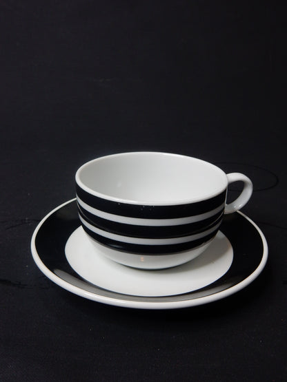 Eduscho "Espresso Grande" Service - 3 Tassen / 3 Untertassen (Set)