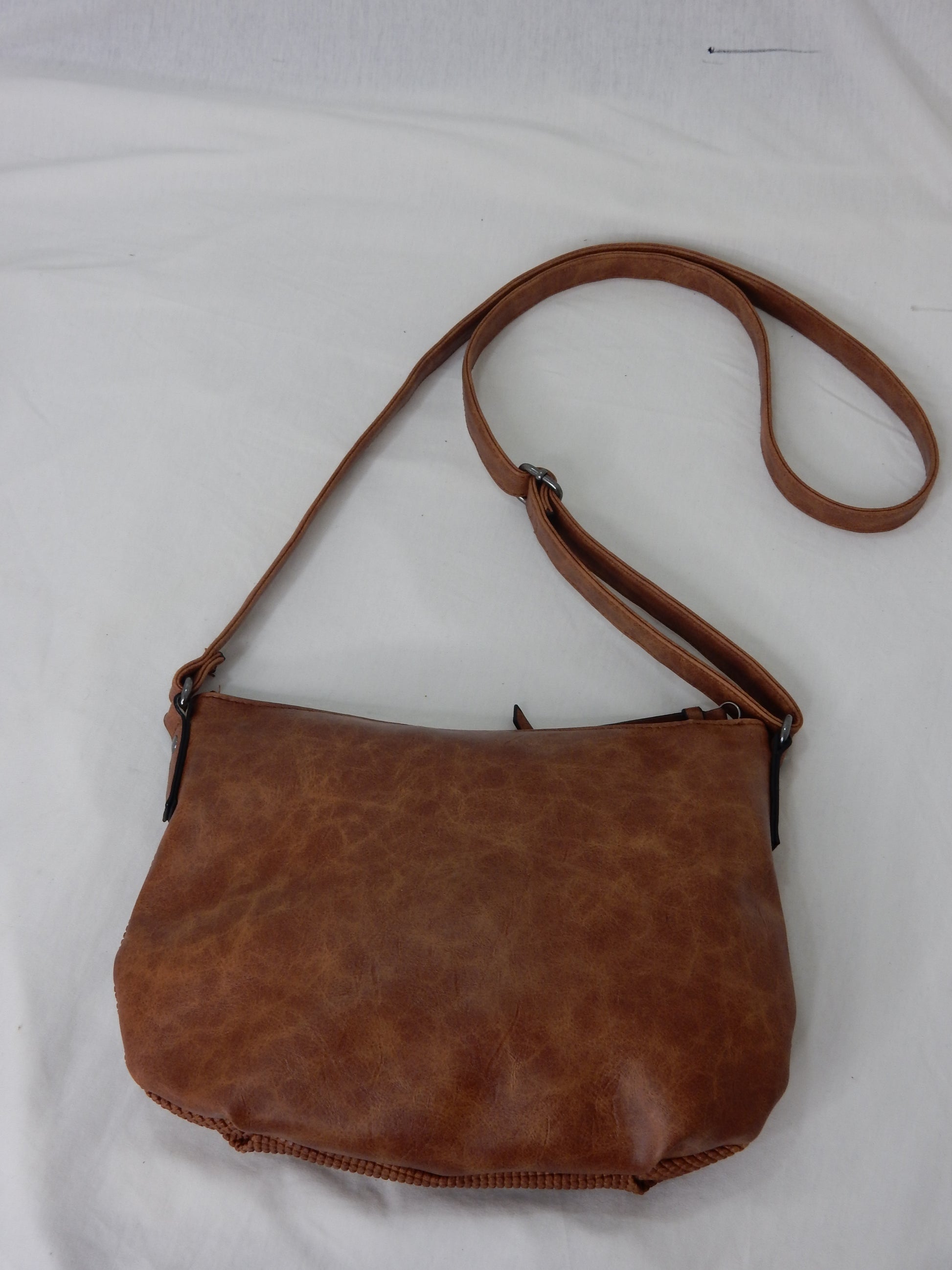 Handtasche Lederoptik in braun - Artikelbild von Fummel & Gedöns Secondhand-Store